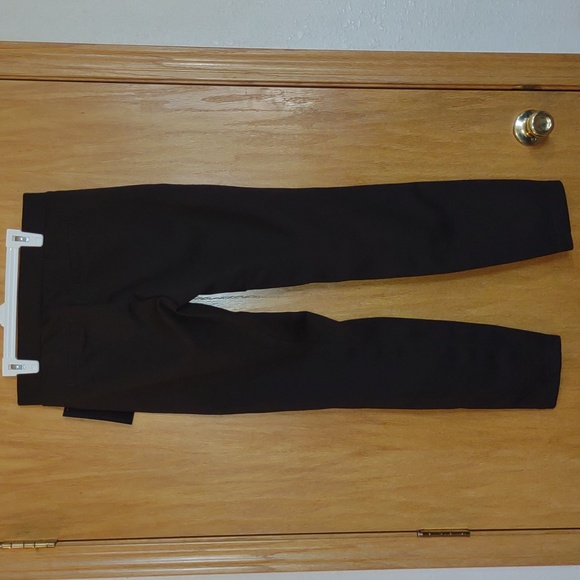 Daisy Fuentes English Heritage brown Medium pockets polyester leggings pants NEW - Picture 6 of 9